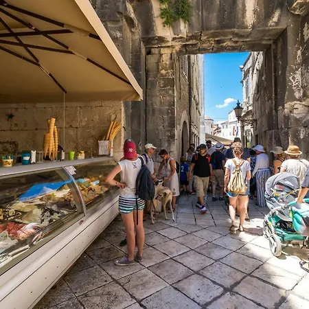 Rooftop View In The Palace Walls